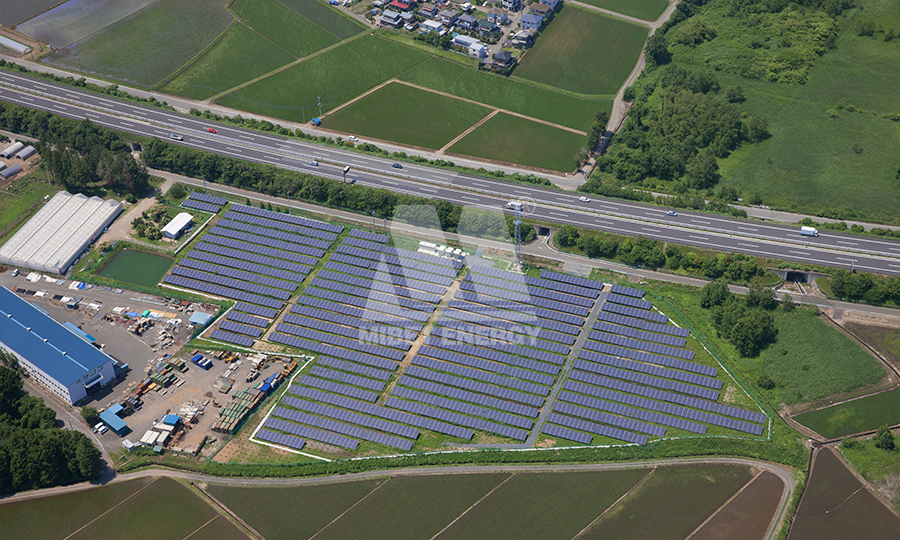 日本茨城縣光伏農業(yè)大棚發(fā)電系統項目