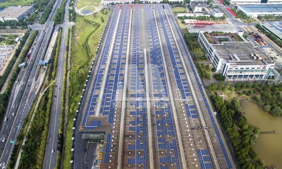 2016.3 中國.湖南寧鄉(xiāng)彩鋼瓦項目 6MW