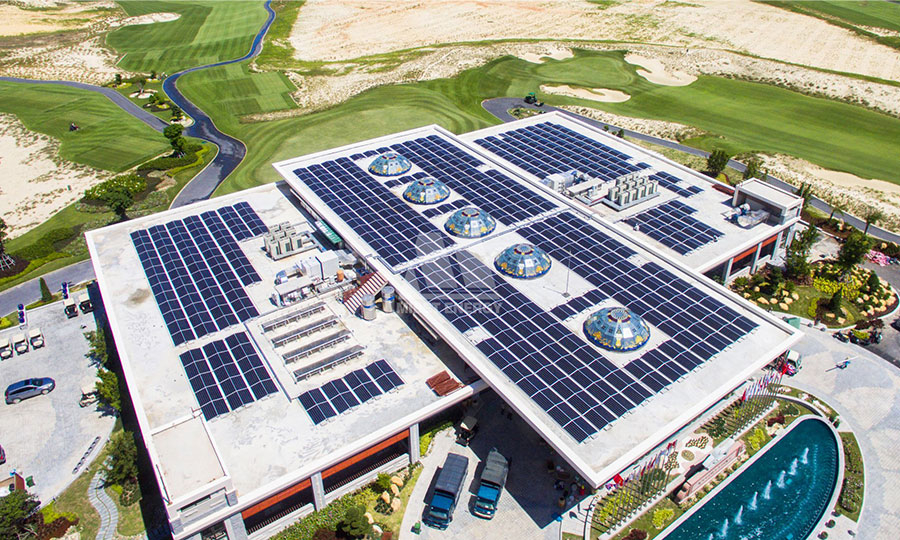 太陽(yáng)能平屋頂安裝