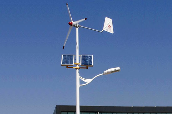 太陽(yáng)能風(fēng)光互補(bǔ)路燈由哪幾個(gè)部件組成？