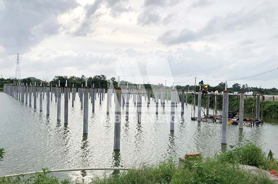 漁業(yè)養(yǎng)殖+光伏發(fā)電！邁貝特廣東開平50MW漁光互補(bǔ)光伏項(xiàng)目開工