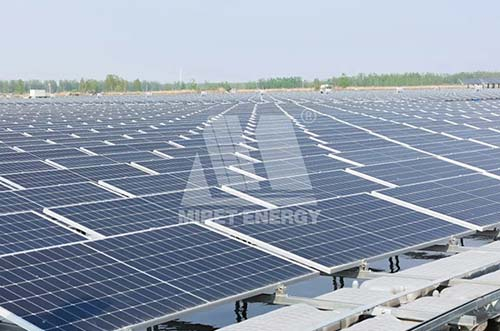 72MW！邁貝特江蘇沛縣水上光伏電站項目閃耀上線！
