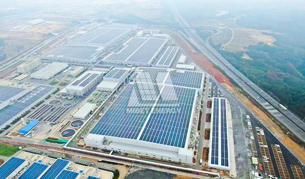 云南29.4MW彩鋼瓦光伏電站竣工，邁貝特攜手晶澳構(gòu)建綠色生態(tài)