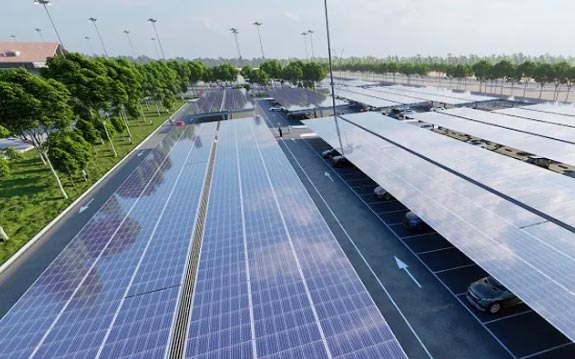 太陽能車棚項目